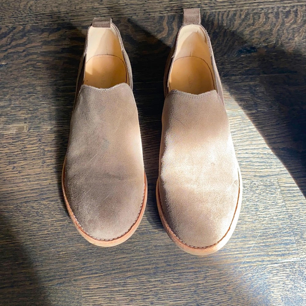Clarks suede shoes
